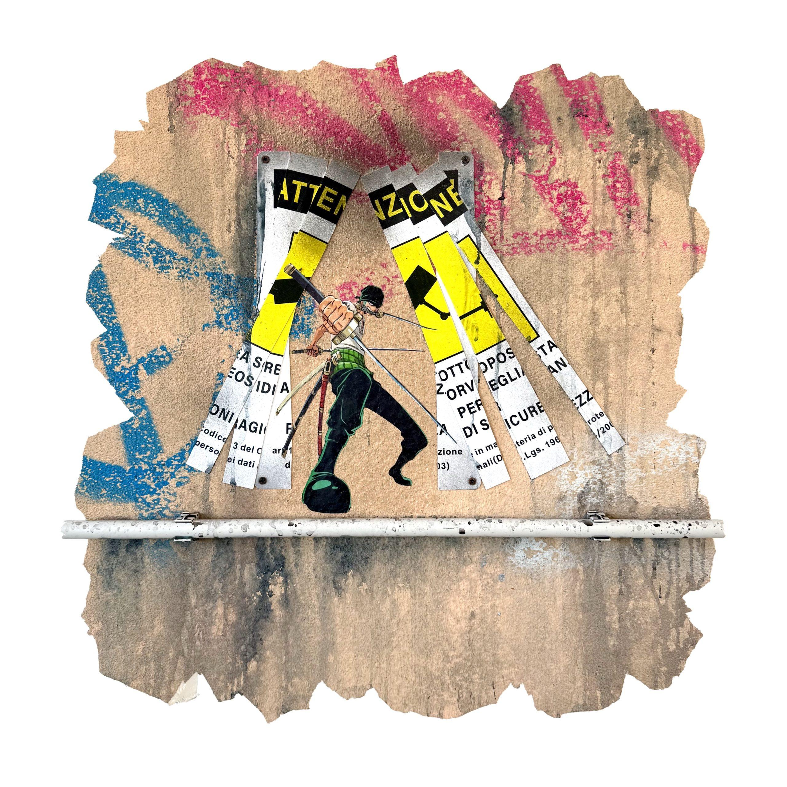 Zoro. ONEPIECE. Stop Control. Broken Wall.