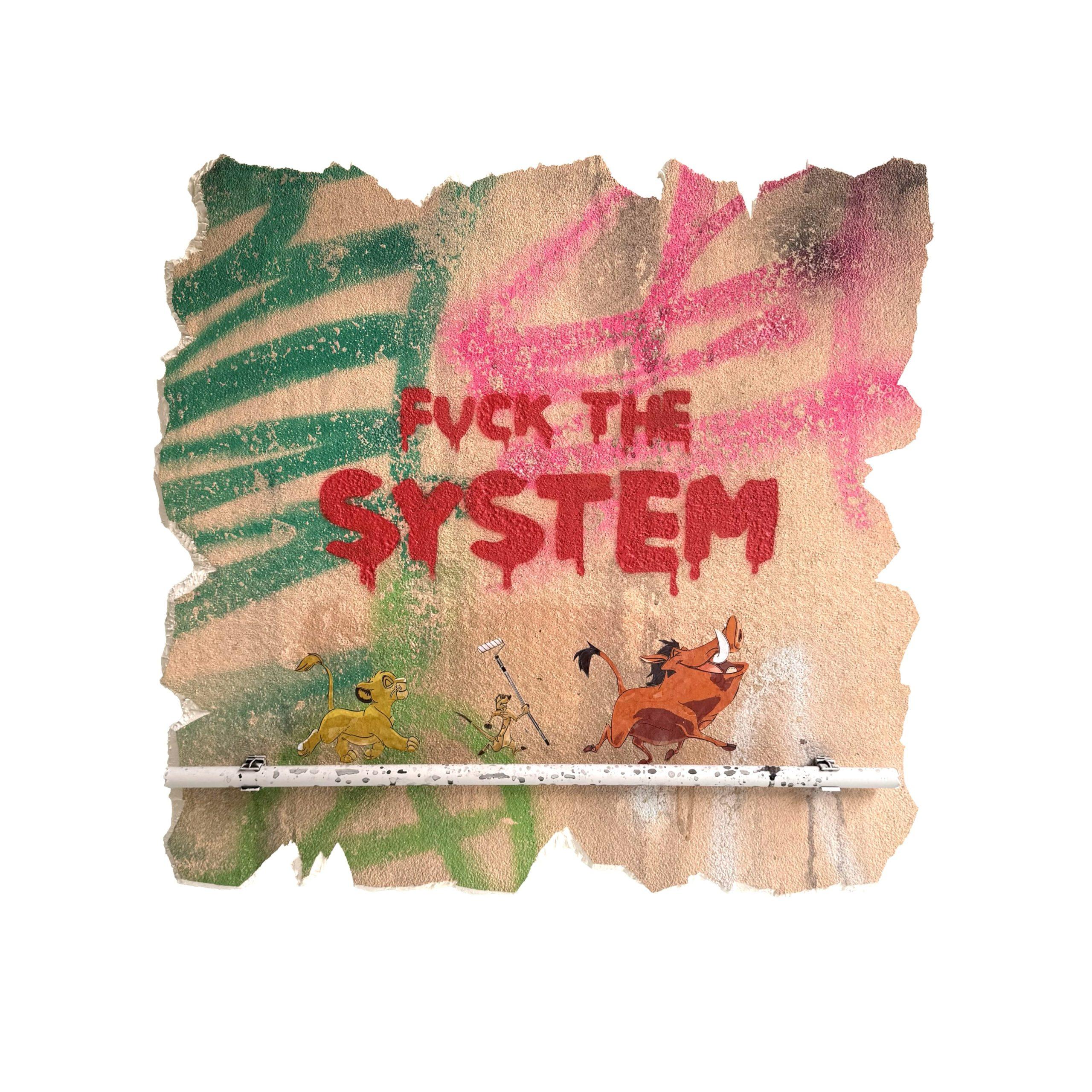 Hakuna Matata. Disney. Broken Wall.