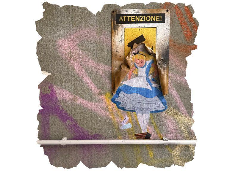 Alice. DISNEY. Stop Control. Broken Wall.