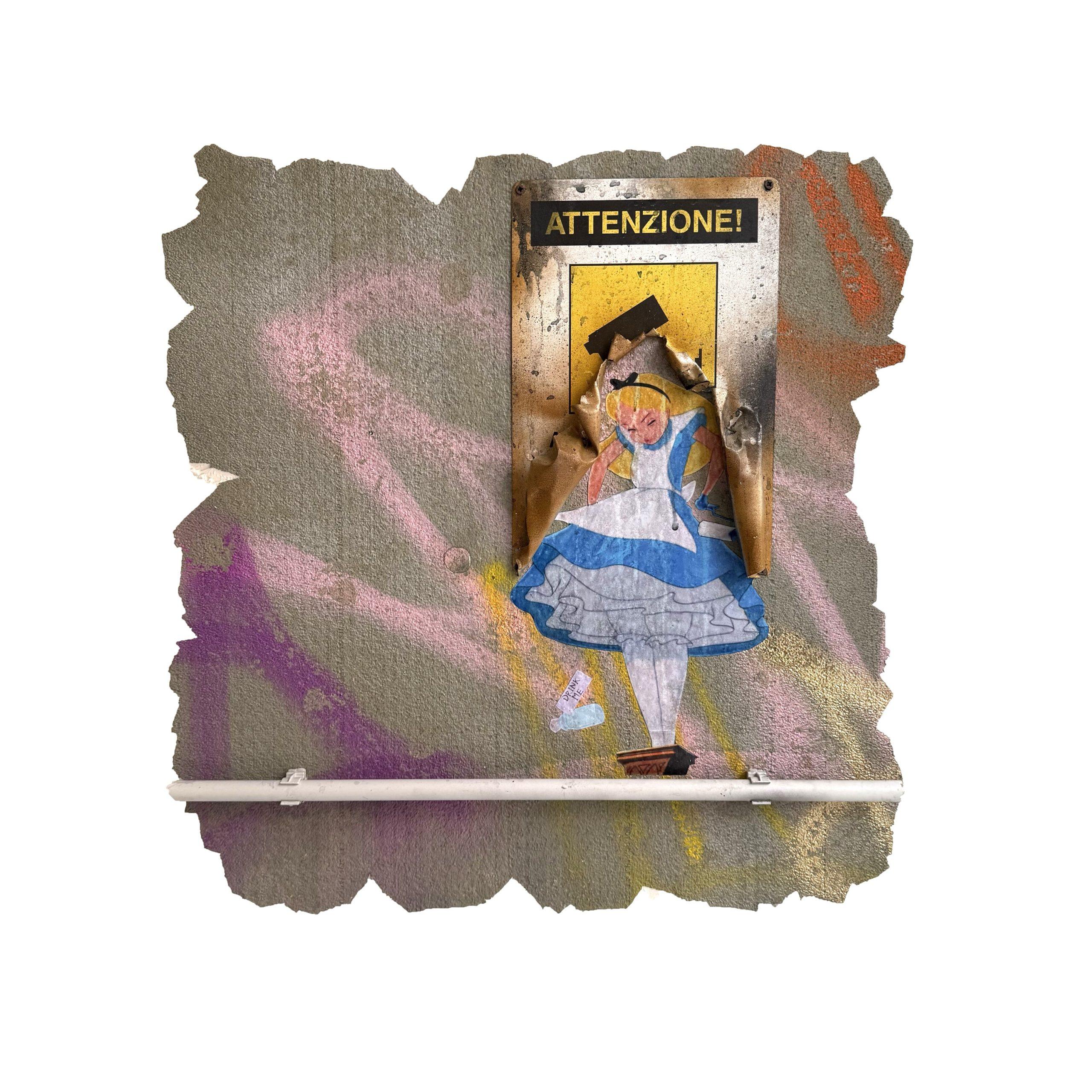 Alice. DISNEY. Stop Control. Broken Wall.